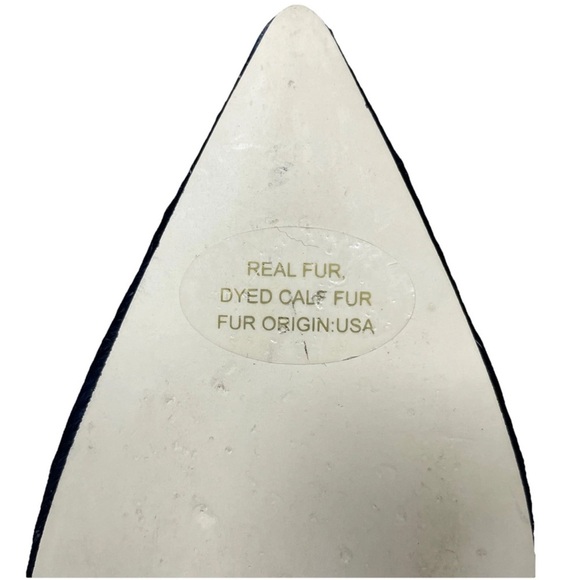 Firth Layne Heel Stiletto Leather Cow Due Size 9 Pointed Toe Strap - Picture 8 of 8